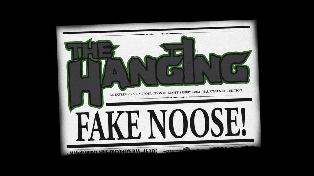 The Hanging Fake Noose 2017